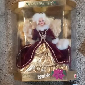 Barbie Festive Edition Doll in Gold and Purple Ensemble
